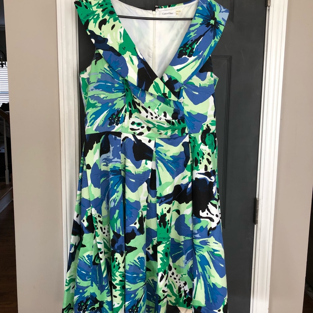 Calvin Klein fit and flare